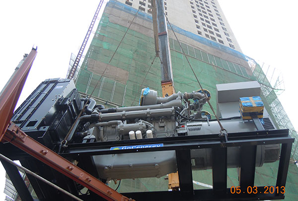 Installation of the generator 24